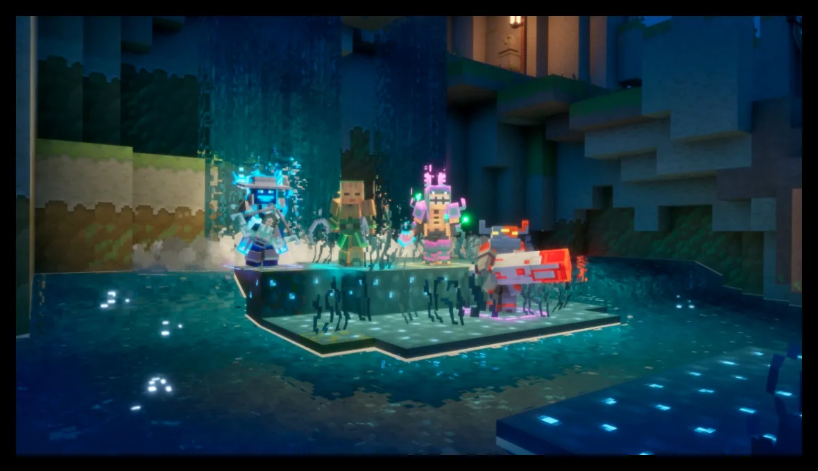 Minecraft Dungeons 2 با دنیای متصل خود به یک ماجراجویی بی‌پایان تبدیل می‌شود