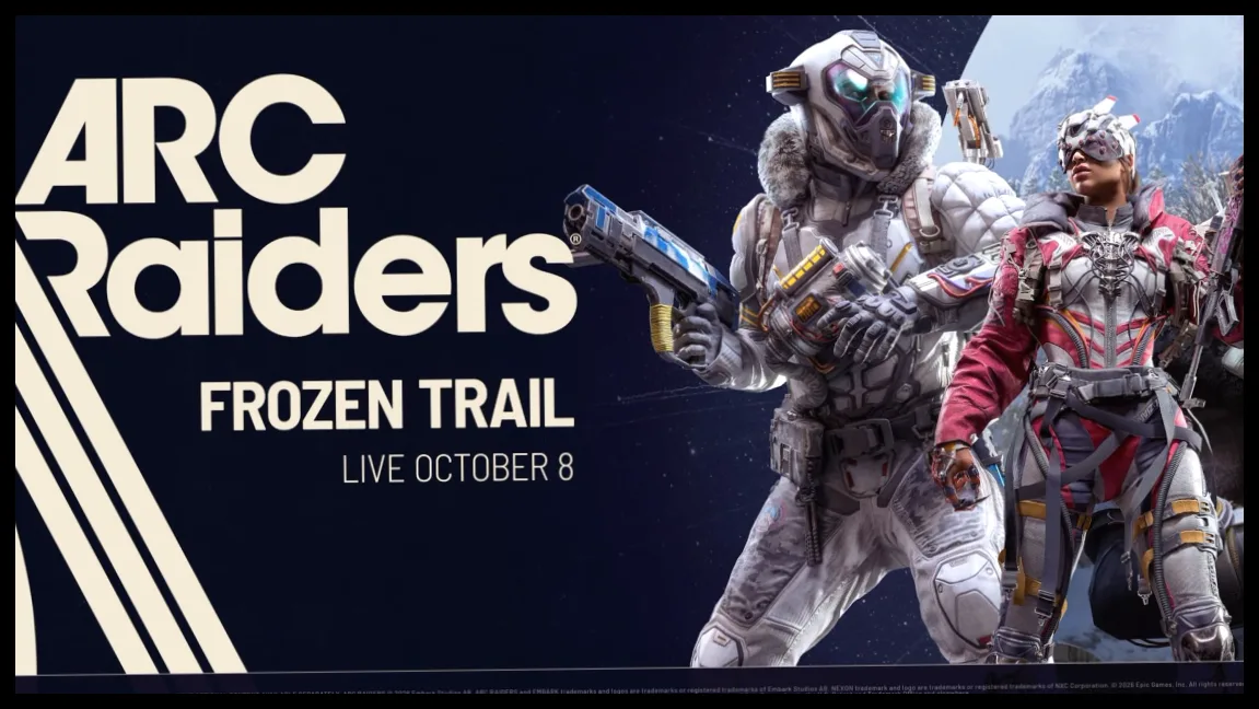 بازی ARC Raiders پس از انتشار Frozen Trail به 186,000 بازیکن همزمان در استیم رسید